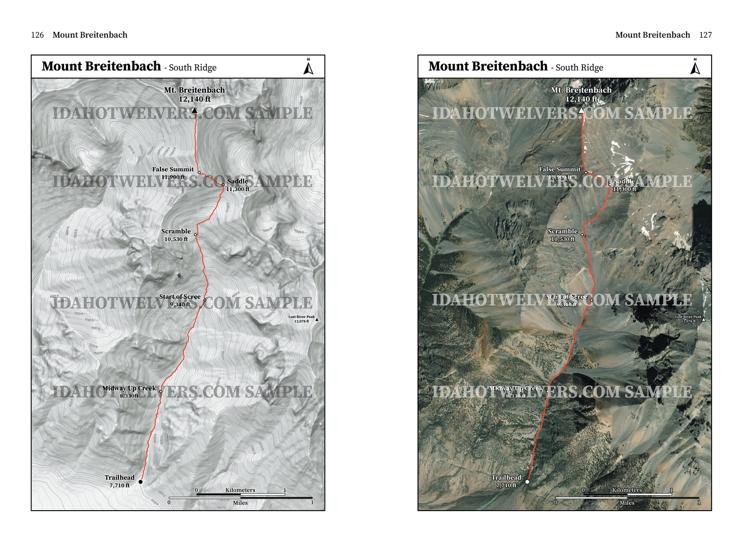 Idaho Twelvers: A Hiking Guide For Idaho's Nine Peaks Over 12,000 Feet